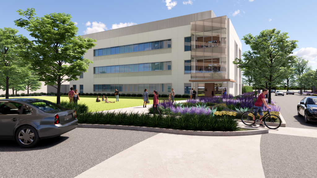 Logistics Building at Hoag's Sun Family Campus in Irvine